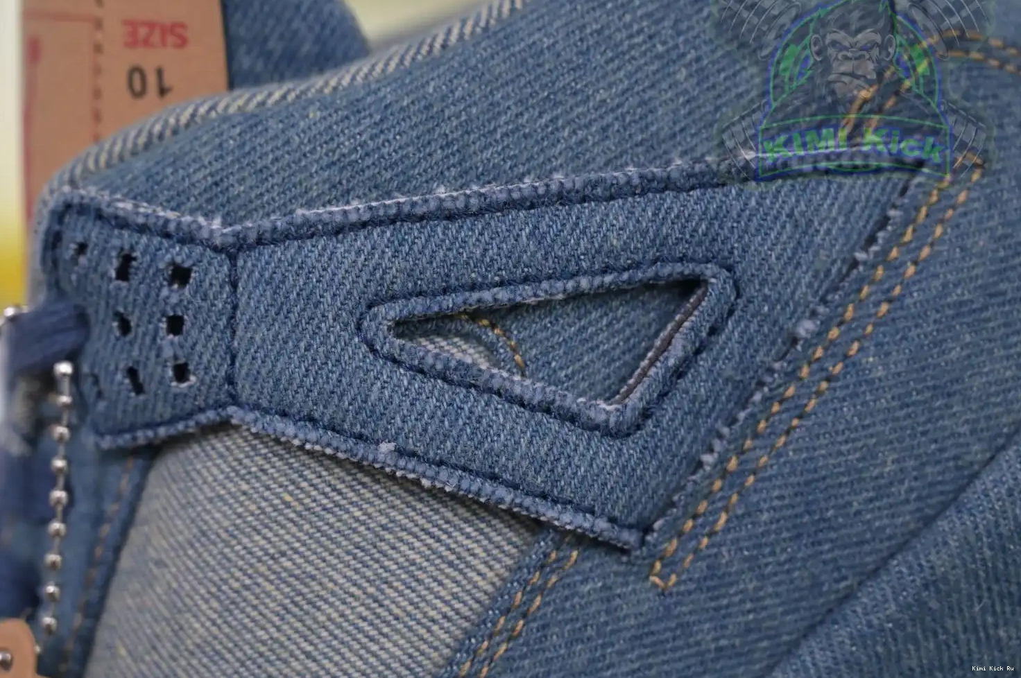 Jordan Air Kimikick Jordan 4 levis denim retro 0725